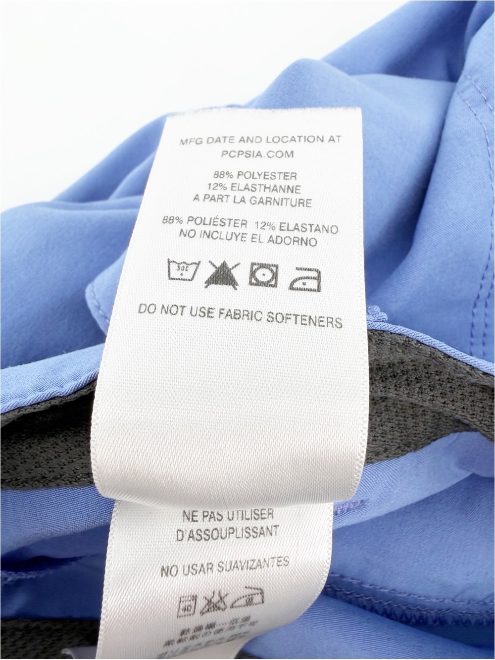 Patagonia Happy Hike Violet Blue Shorts Size 4 - Picture 5 of 6